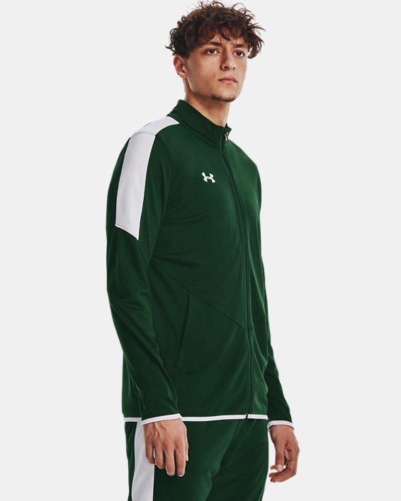 UA Rival - Veste en tricot pour homme, Green, pdpMainDesktop image number 1
